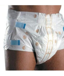 All-in-One Adult Diapers / Cotton FeelULTRA (GREEN) - High Absorbency