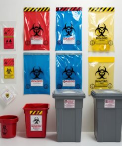 kendall multi-purpose sharps containers 2 liter 10"h x 7.25"d x 10.5"w red ..