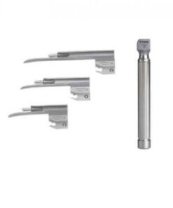 Laryngoscope Set – 3 Blade – Paediatric – Miller /conventional