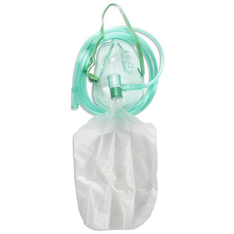 Oxygen Mask Non-Rebreather 2M Tubing + Bag – Paed