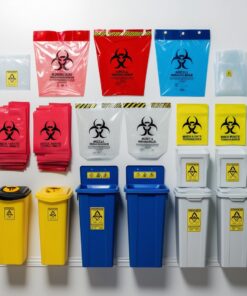 disposing sharps bin