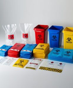 biohazard bags and containers