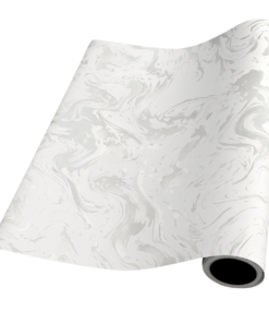 Silver & Grey Marble (5m x 50cm)