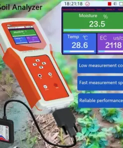 Soil Analyser: pH, Temp, EC,Meter 7 in 1
