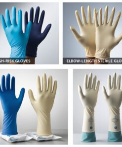 Dermagrip powder free gloves