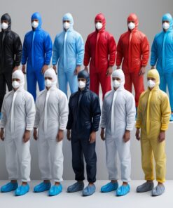 Disposable Coveralls blue large