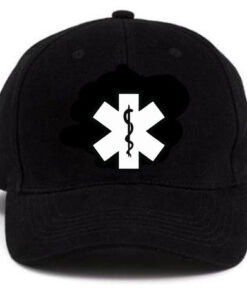 6 Panel Alloy Cap with Embroidered Star of Life