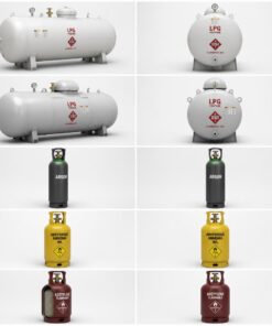 High-Pressure Hydrogen Cylinder 50L (Industrial Manufacturing Supply)