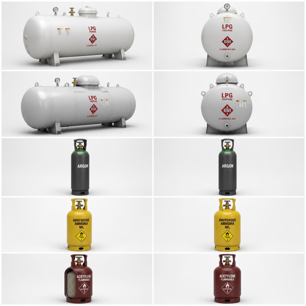 gas cylinder