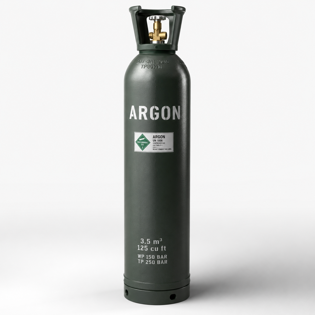 Argon/Helium Mix Cylinder