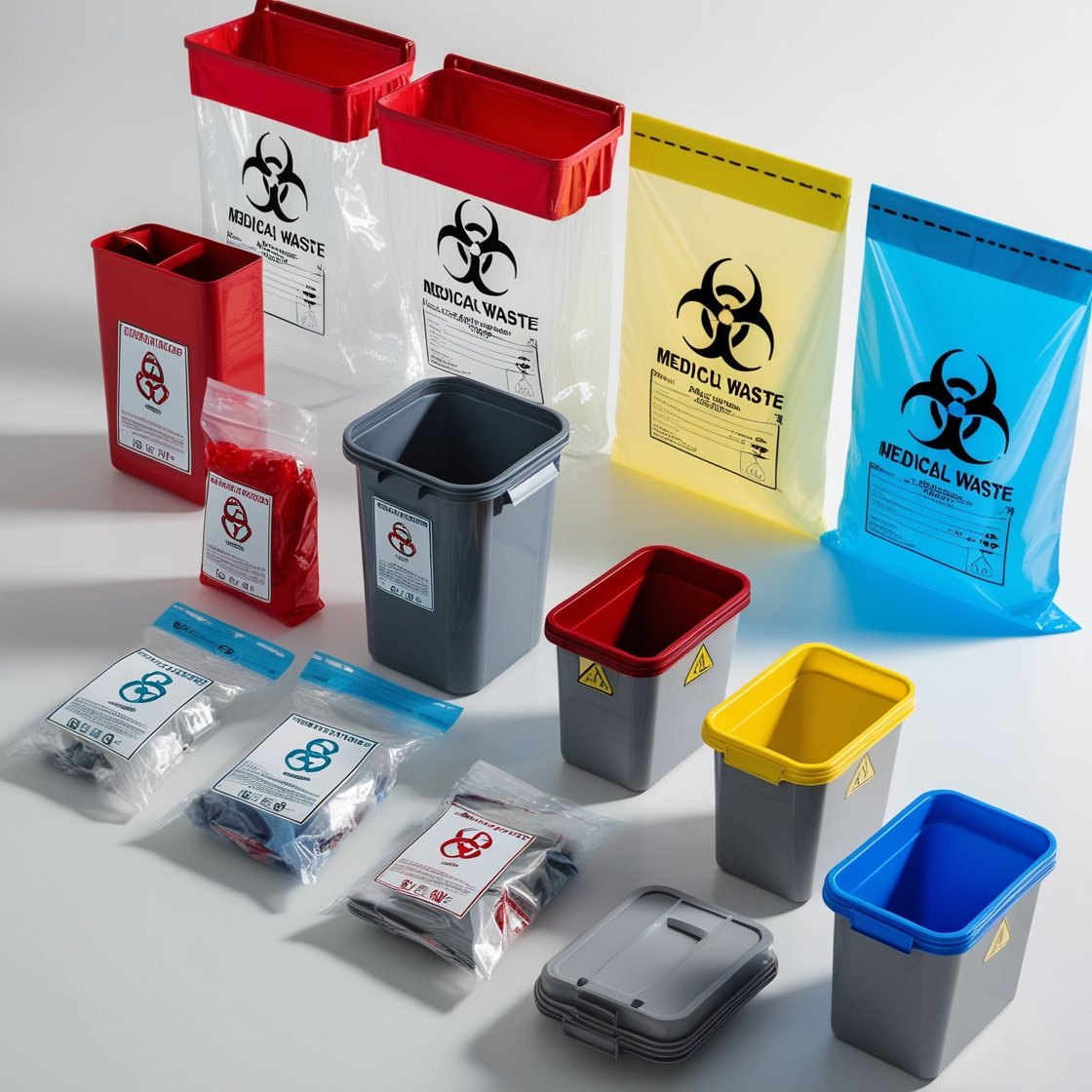 Integrated Biohazard Sharps Container
