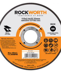 Alternative view of Rockworth Cutting Disc Steel 115X2.5Mm