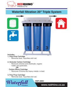 Alternative view of red biohazard container
