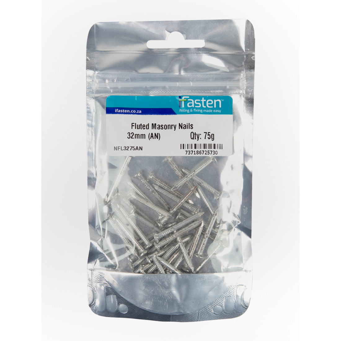 Ifasten Nail Masonry Fluted 32Mm 75G Pp