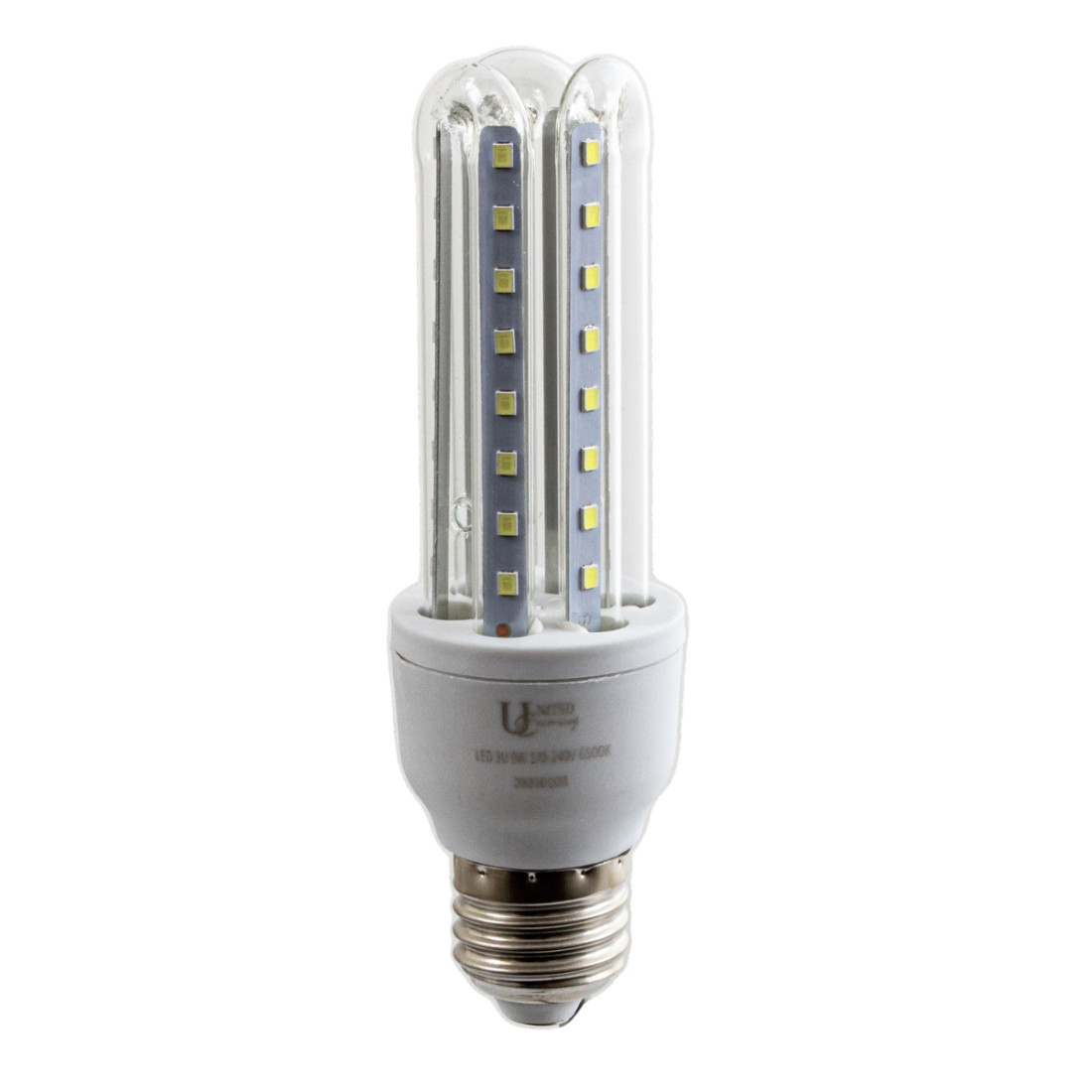 United Electrical Lamp Led 3U Cw E27 9W