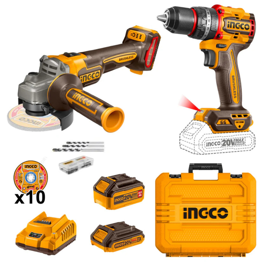 Lithium-Ion Cordless 2 Piece Combo Kit