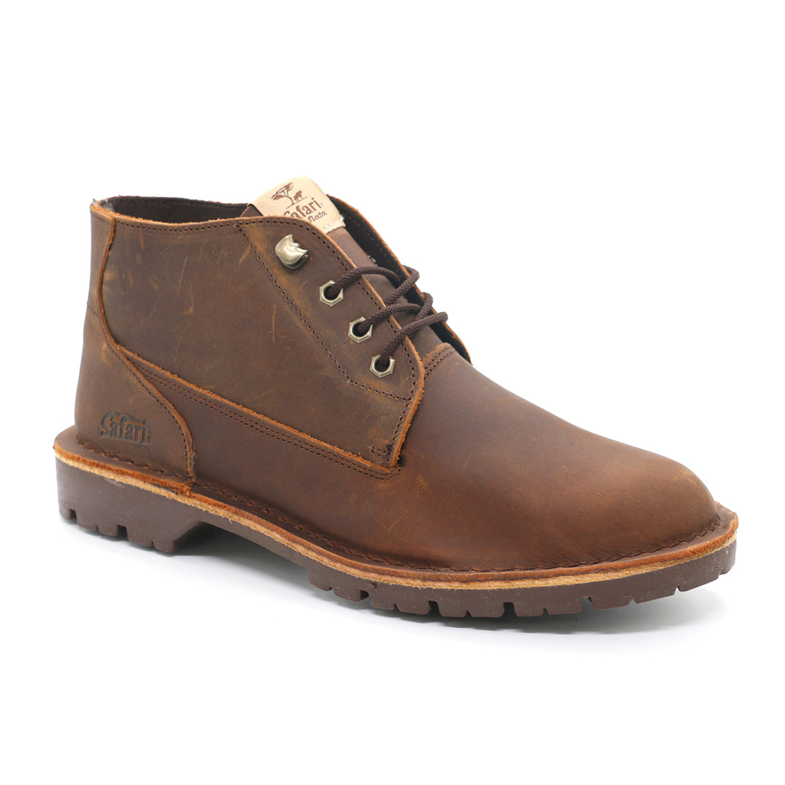 Bata Safari Orange Mens Brown Size 12
