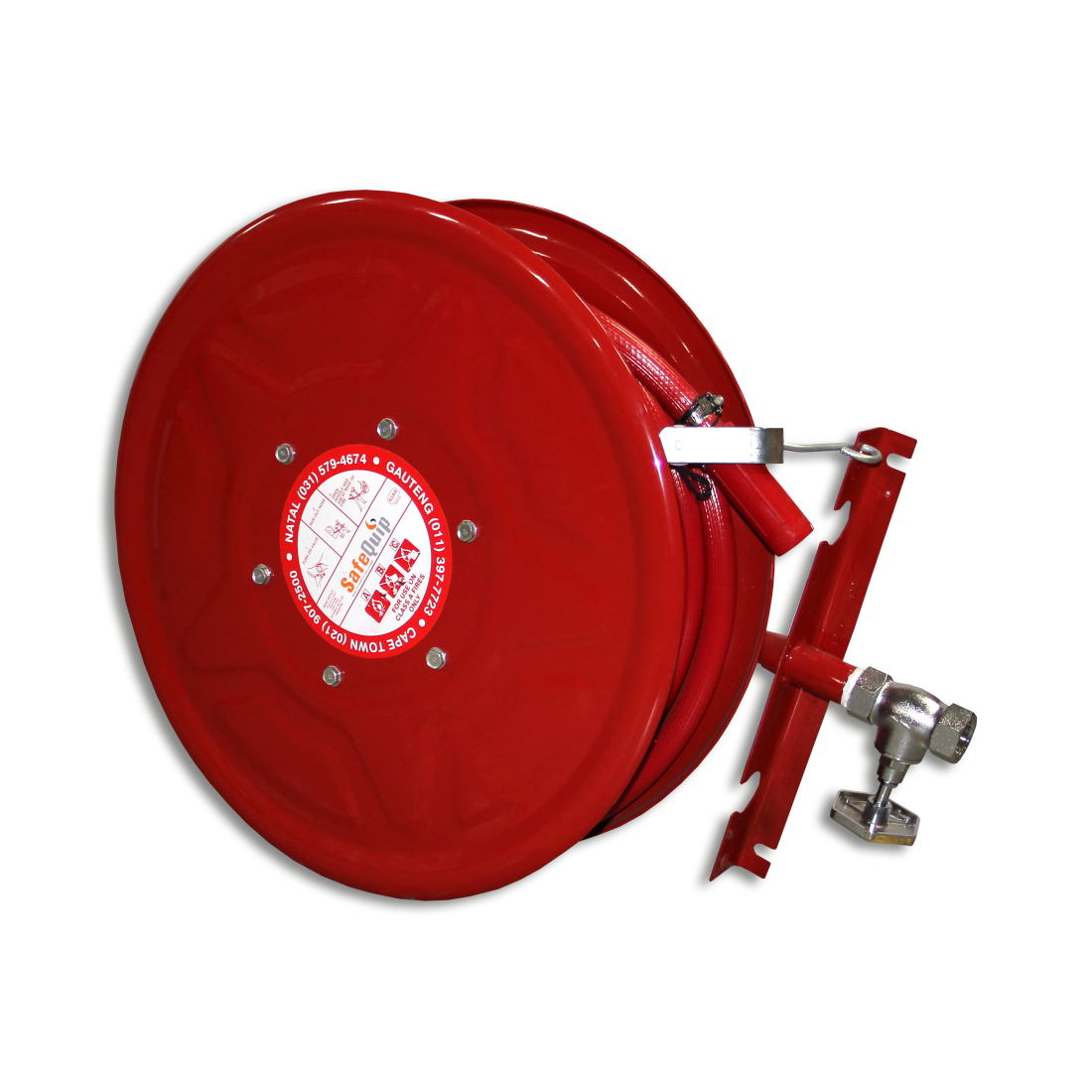 30M Complete Hose Reel Including Sabs Red Hose