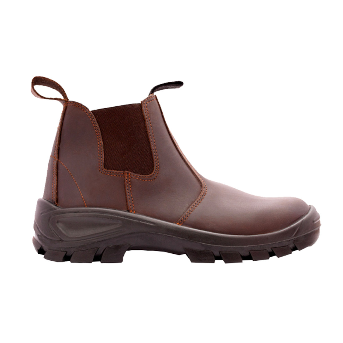 Bova Chelsea Brown Safety Boot Stc Size 5