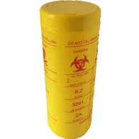 1,5L Base & Lid Round Sharps container - Image 6