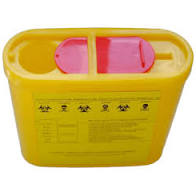 1,5L Base & Lid Round Sharps container - Image 7