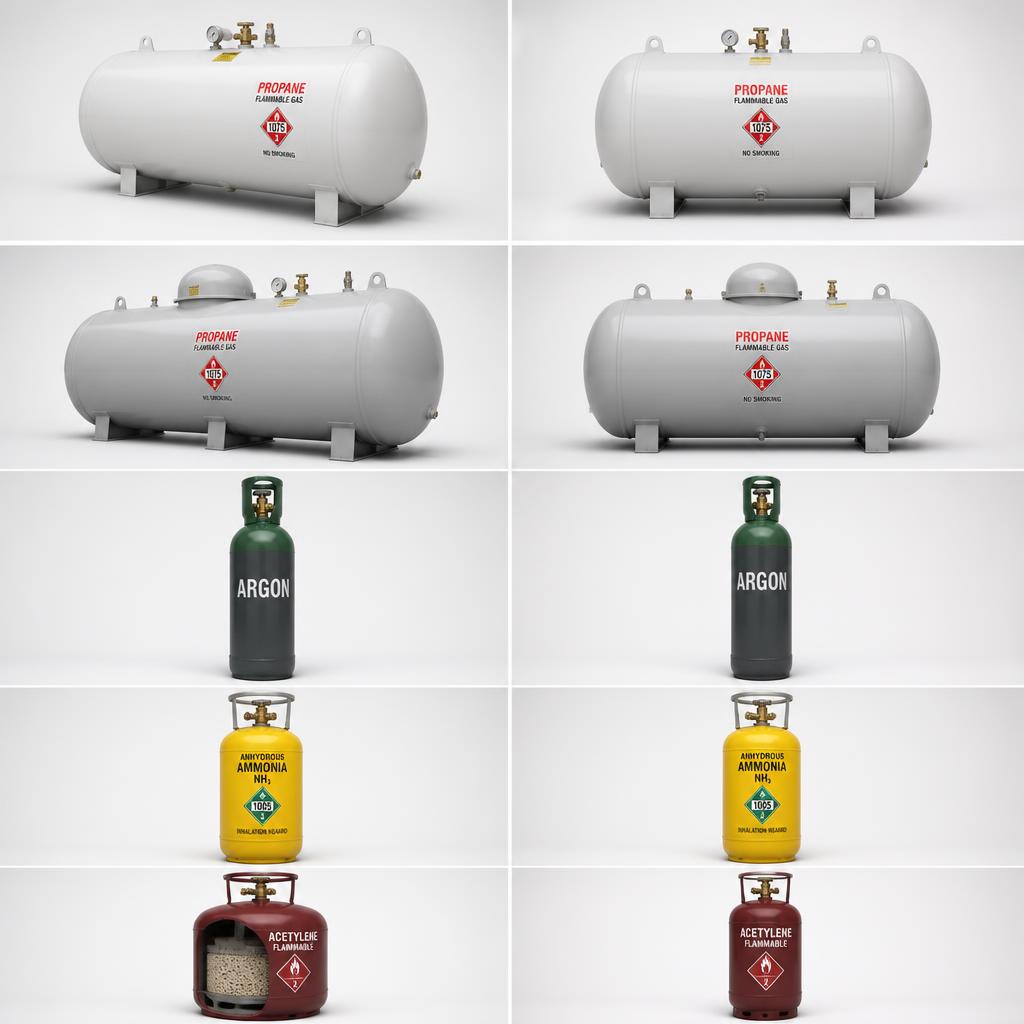 bulkable gas bottles