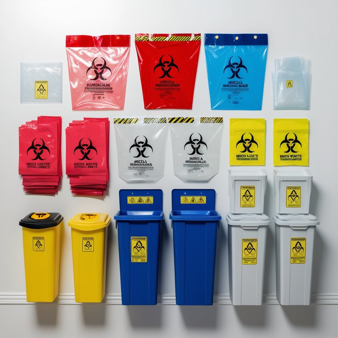 Heavy Duty Biohazard Waste Bin 120L