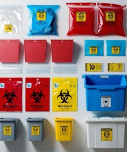Biohazard Waste Bags Small