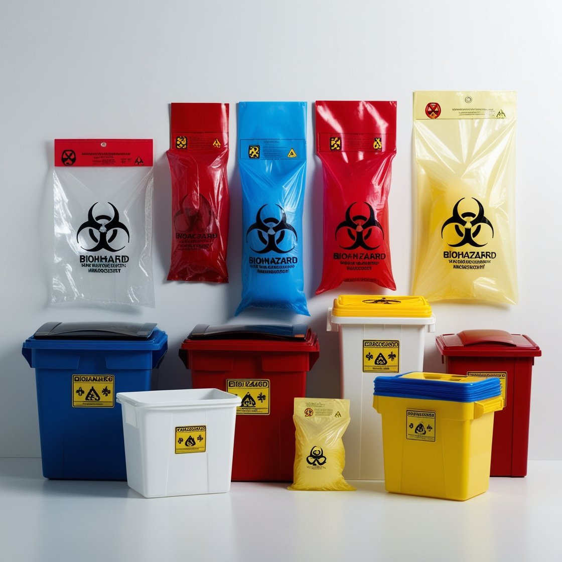 yellow sharps box